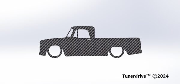 D100 pickup sweptline 1965-1965 mk1