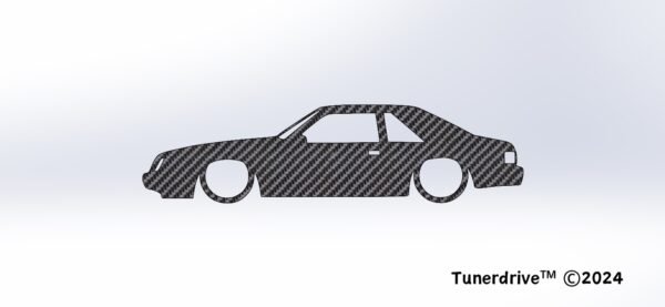 Mustang GT Coupe fox body no wing 1979-1986 mk3