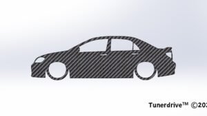 Corolla XRS E120 Sedan 4door 2002-2007 wing