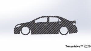 Corolla E150 Sedan 4door 2007-2013 mk10 wing