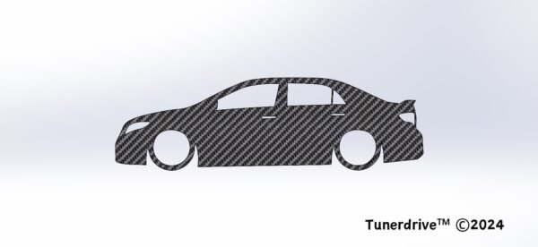 Corolla E150 Sedan 4door 2007-2013 mk10 wing