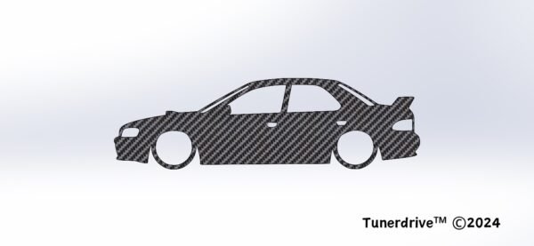 Impreza GC Sedan 4door 1993-2001 mk1 mid wing